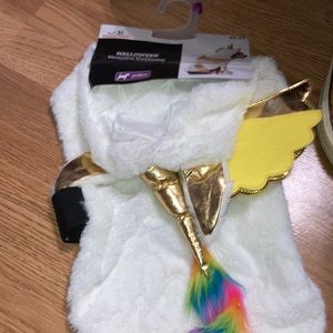 Halloween unicorn costume for medium size dog such as beagle or Standard poodle